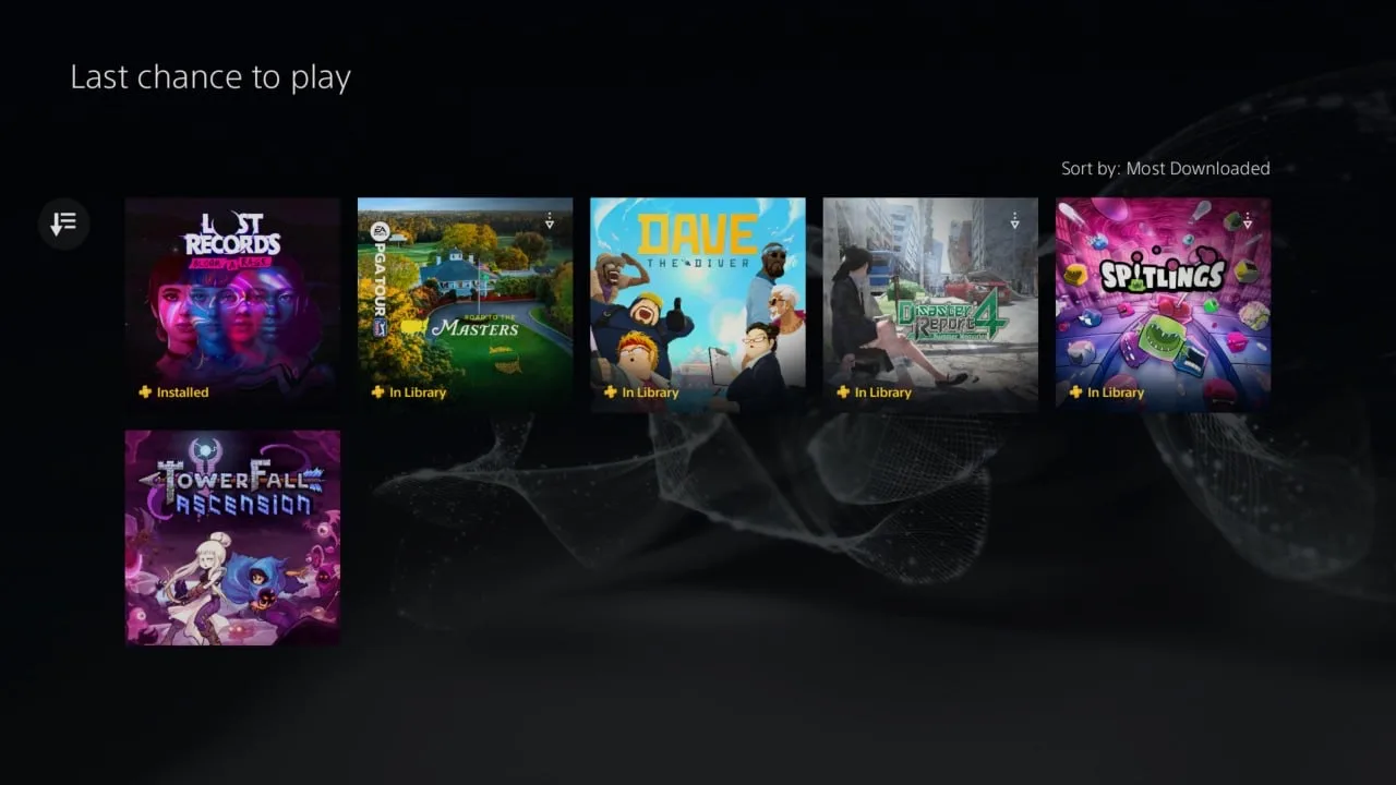 ❌ К списку игр, которые покинут каталоги PS Plus Extra и Deluxe 21 апреля, добавили ещё...