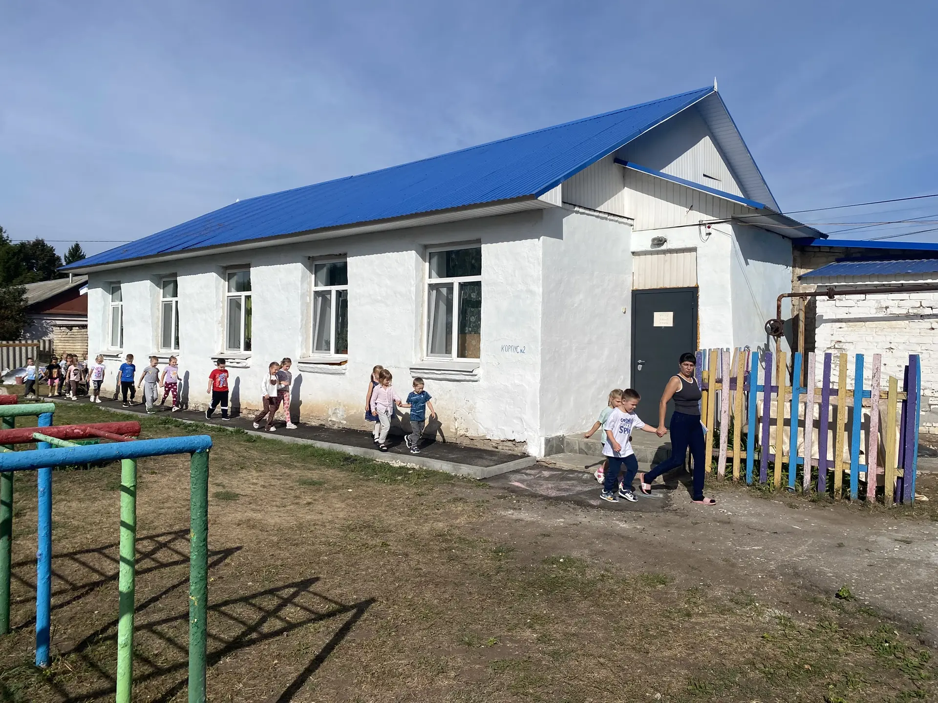 04 сентября 2026 года в детском саду «Огонек» прошла тренировочная эвакуация воспитанни...