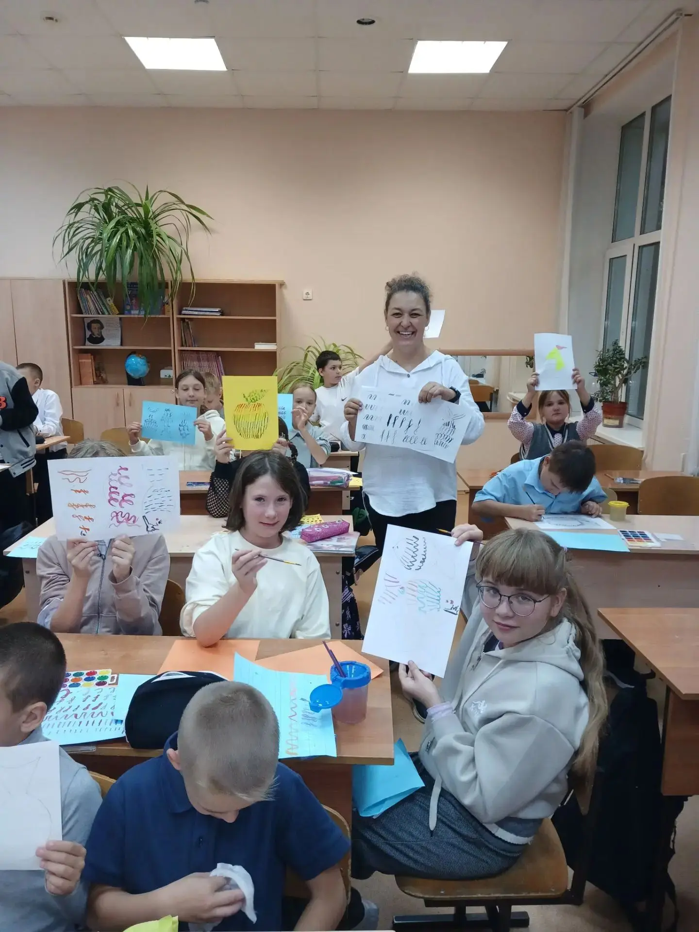 Сегодня в честь Международного дня распространения грамотности мы провели мастер‑класс ...
