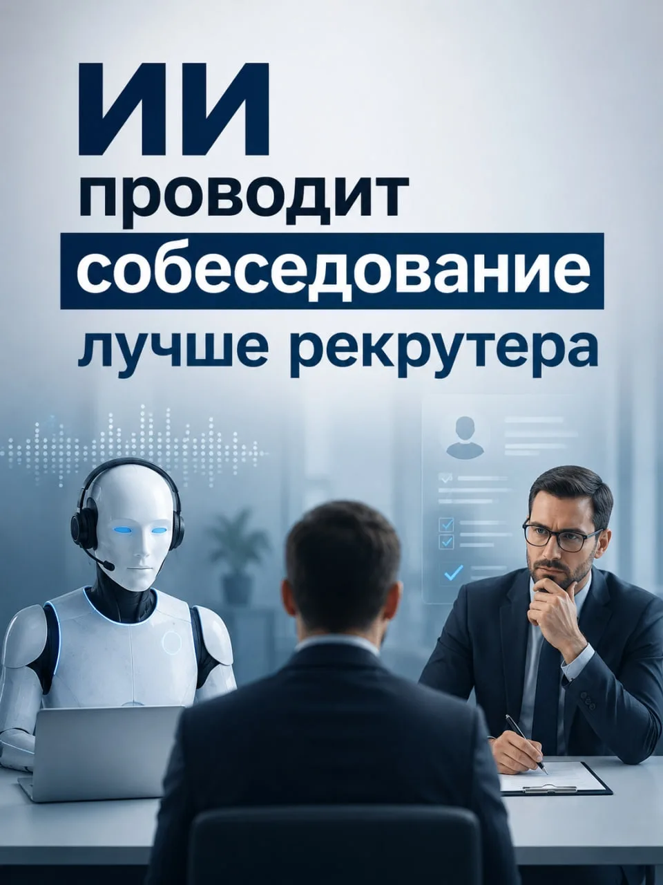 ИИ проводит собеседование лучше рекрутера