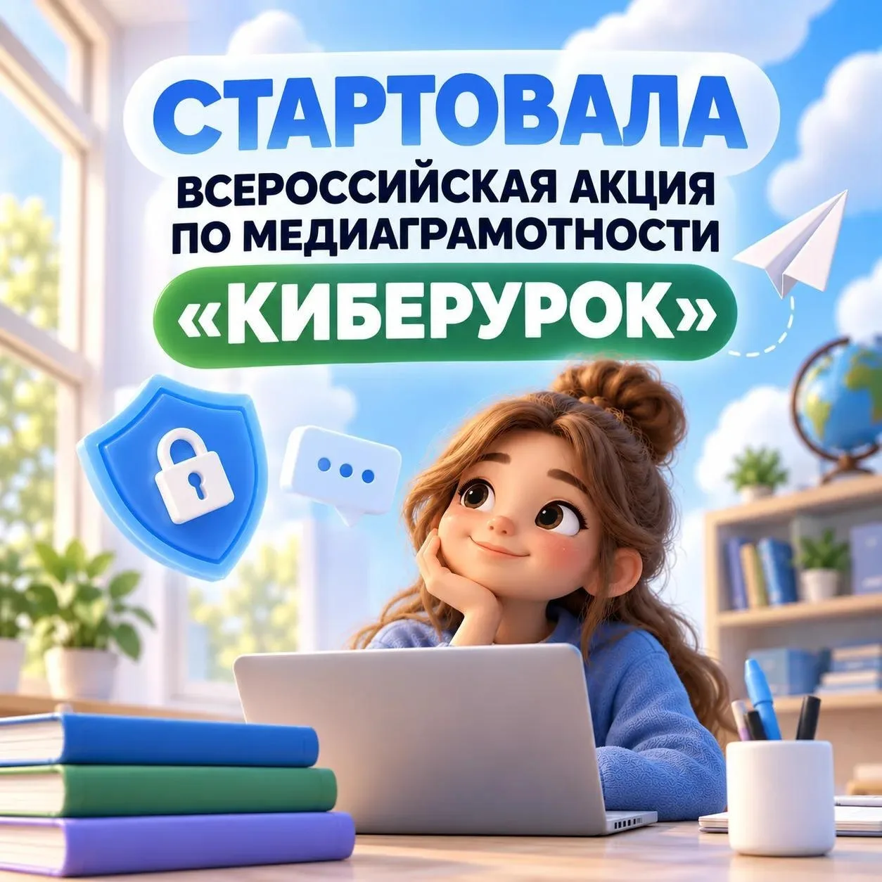 Кузбассовцы могут принять участие во всероссийской акции по медиаграмотности «Киберурок».