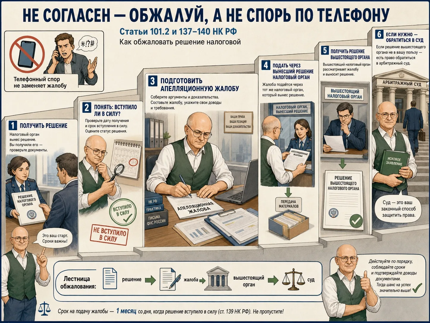 Не согласен Обжалуй