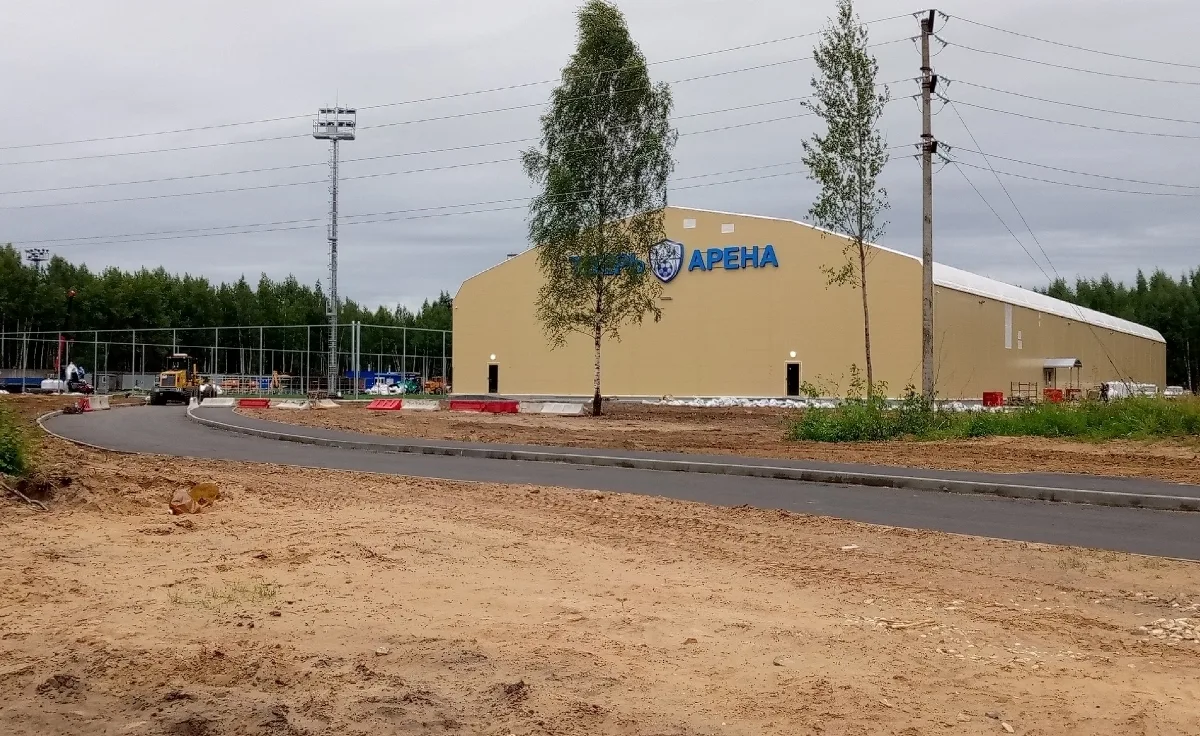🏟 В Твери завершается строительство футбольного манежа
