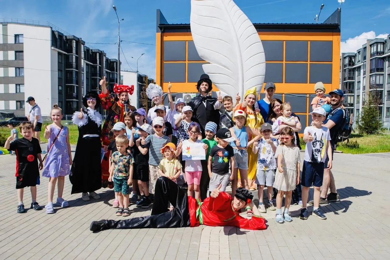 📍«День Пушкина» в квартале «Дубровский»!