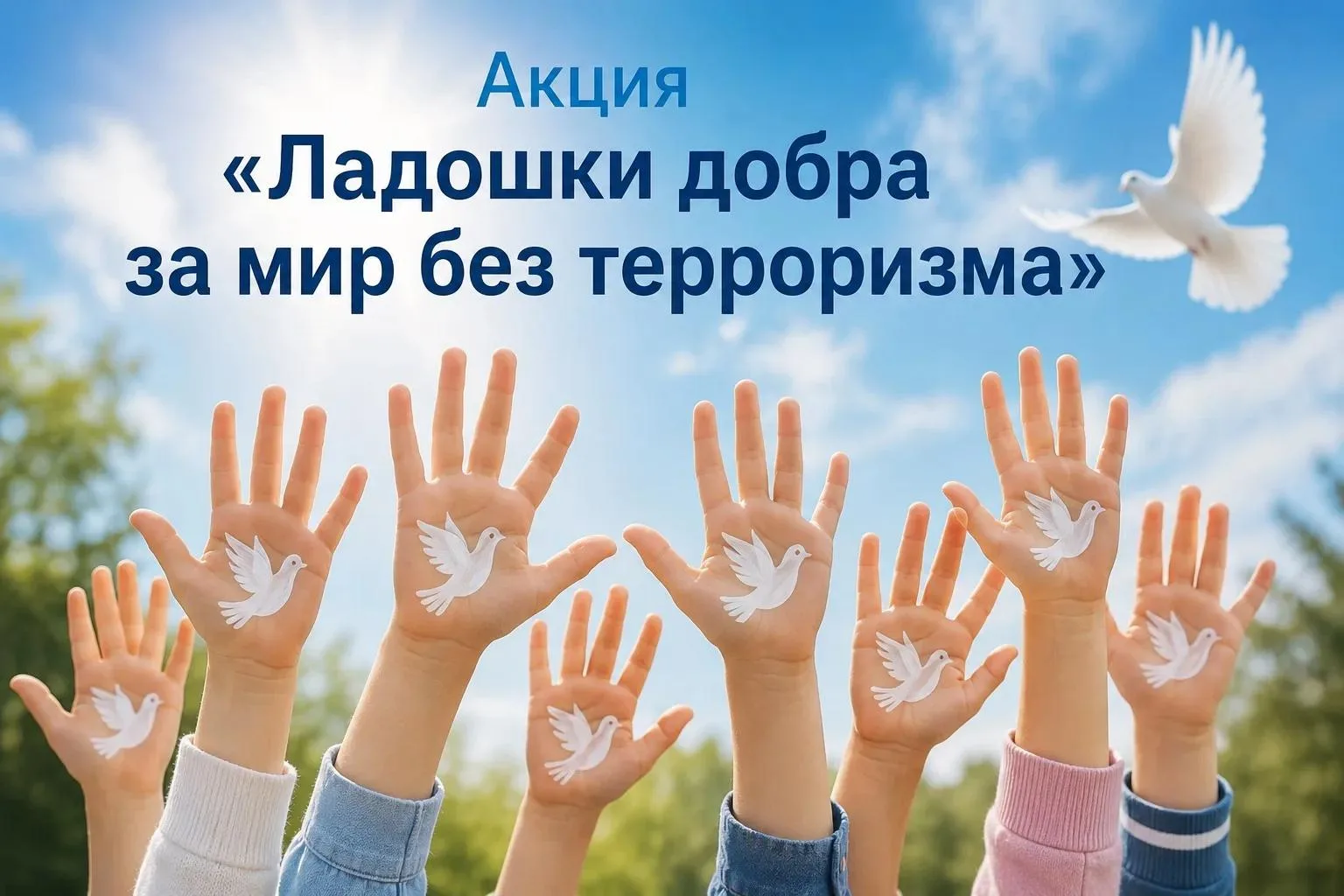 Ладошки добра против терроризма 🕊