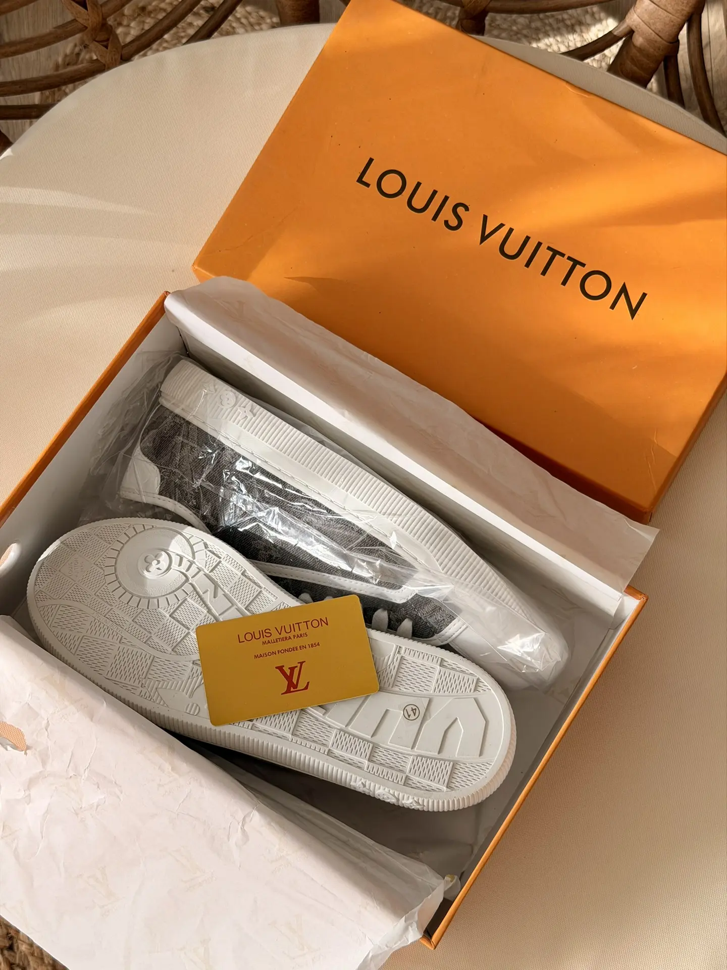 Кеды в стиле Louis Vuitton