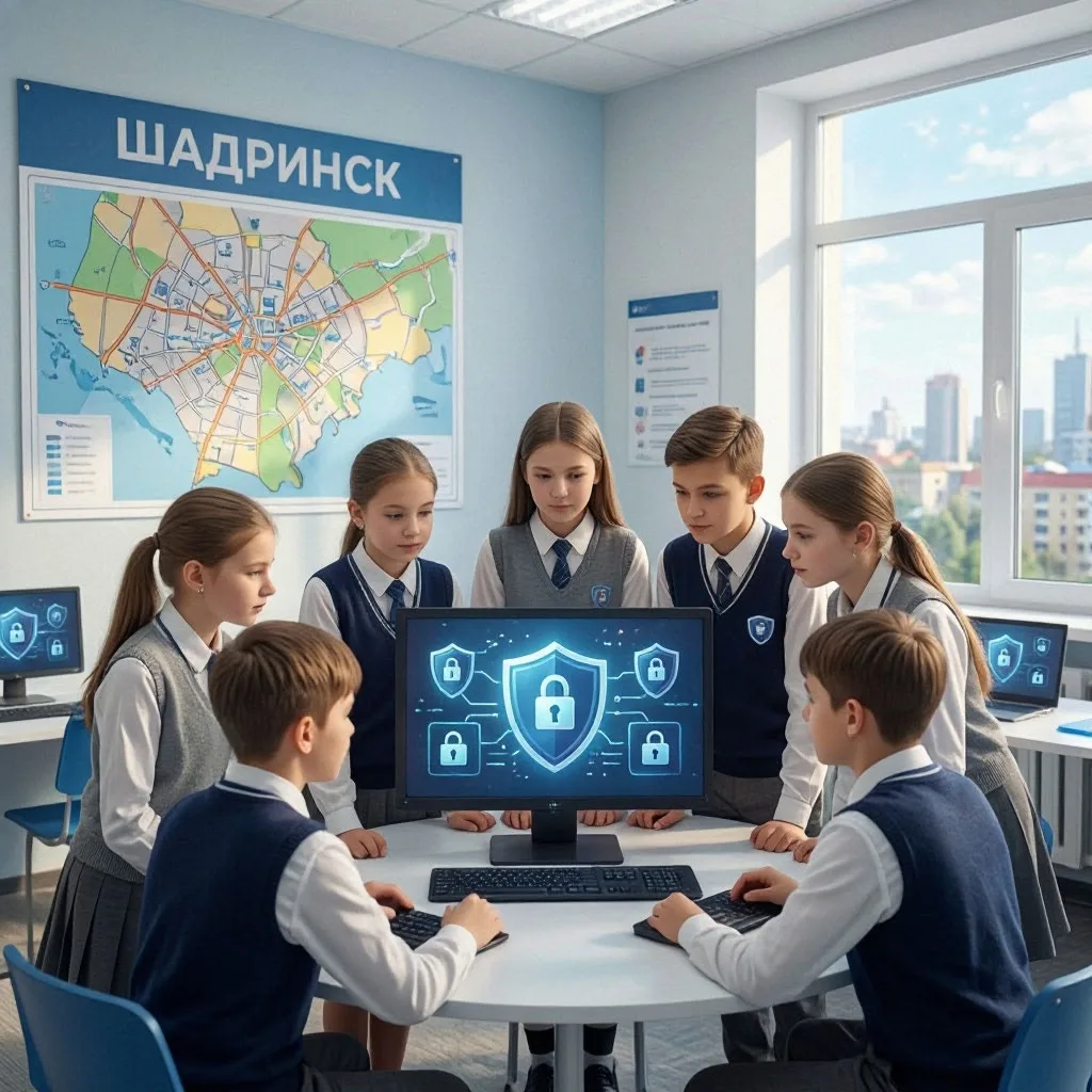 🔐 БЕСПЛАТНОЕ ОБУЧЕНИЕ КИБЕРБЕЗОПАСНОСТИ ДЛЯ ШКОЛЬНИКОВ В ШАДРИНСКЕ! 🔐