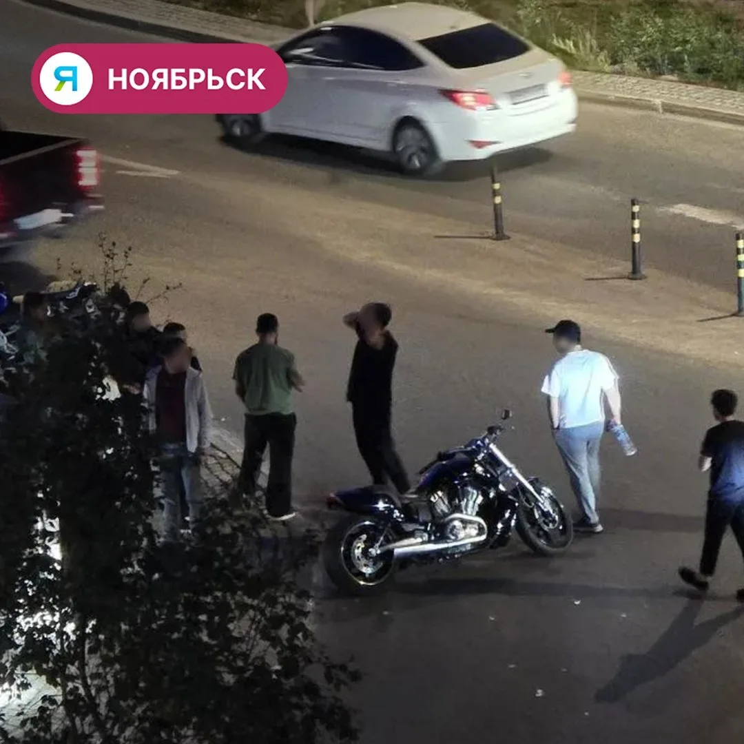 В Ноябрьске байк встретился с «десяткой»
