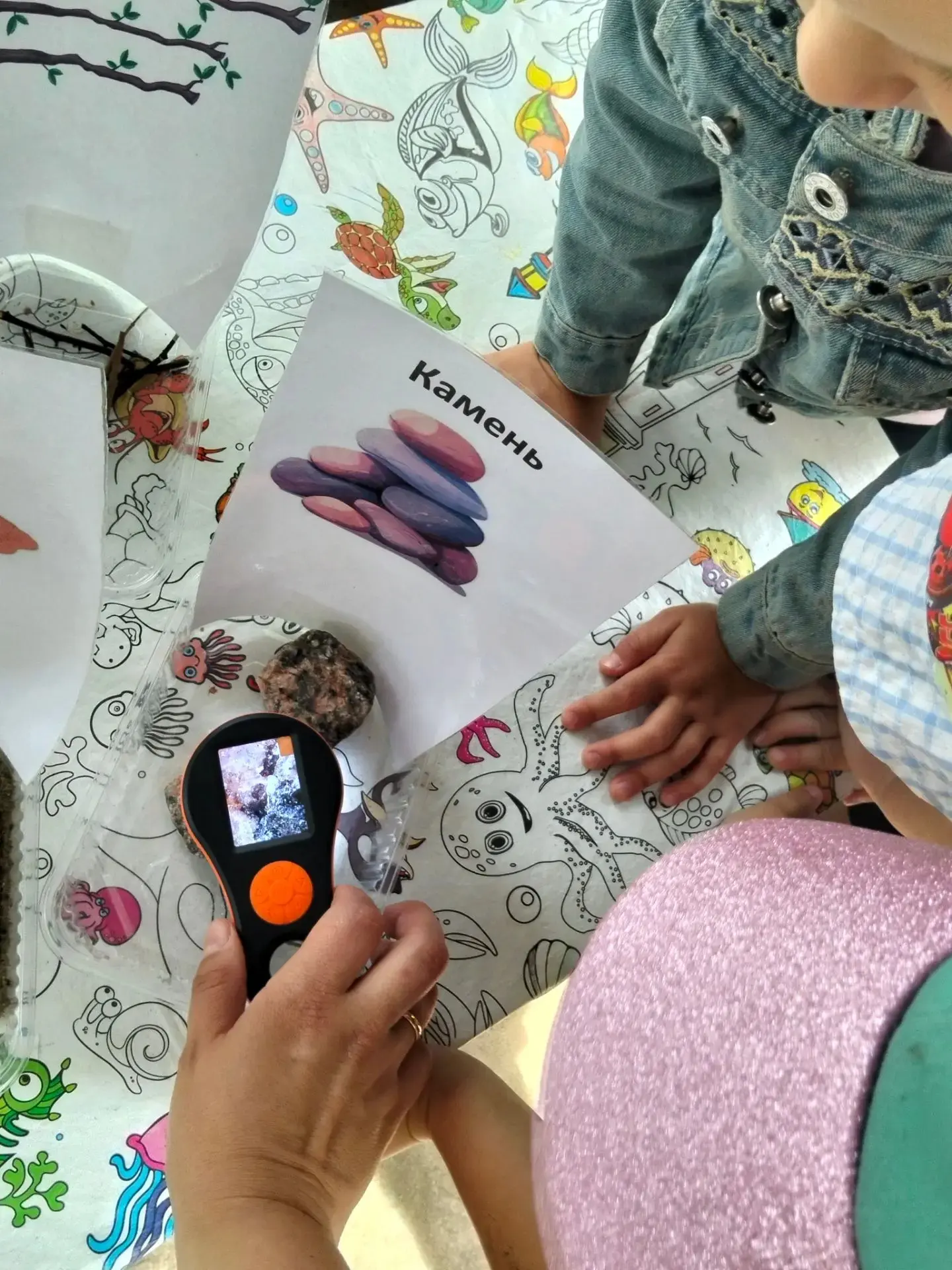 🔬 Юные исследователи в действии! 🌿

Наши юные воспитанники отправились в настоящую научную экспеди