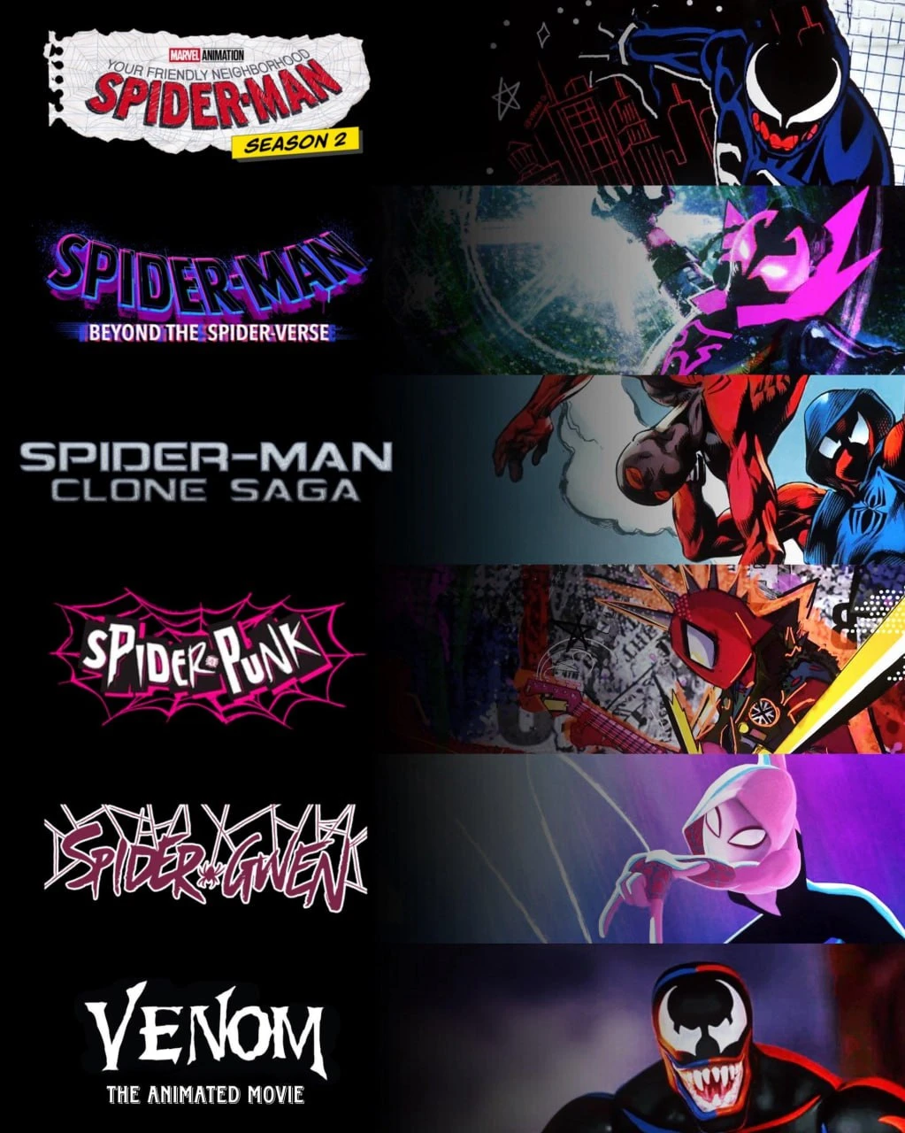 Marvel/Sony работают сразу над пятью анимационными проектами и одним игровым сериалом о...