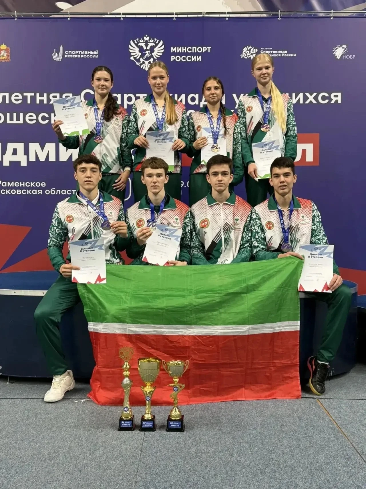 🏸 Серебро всероссийской Спартакиады