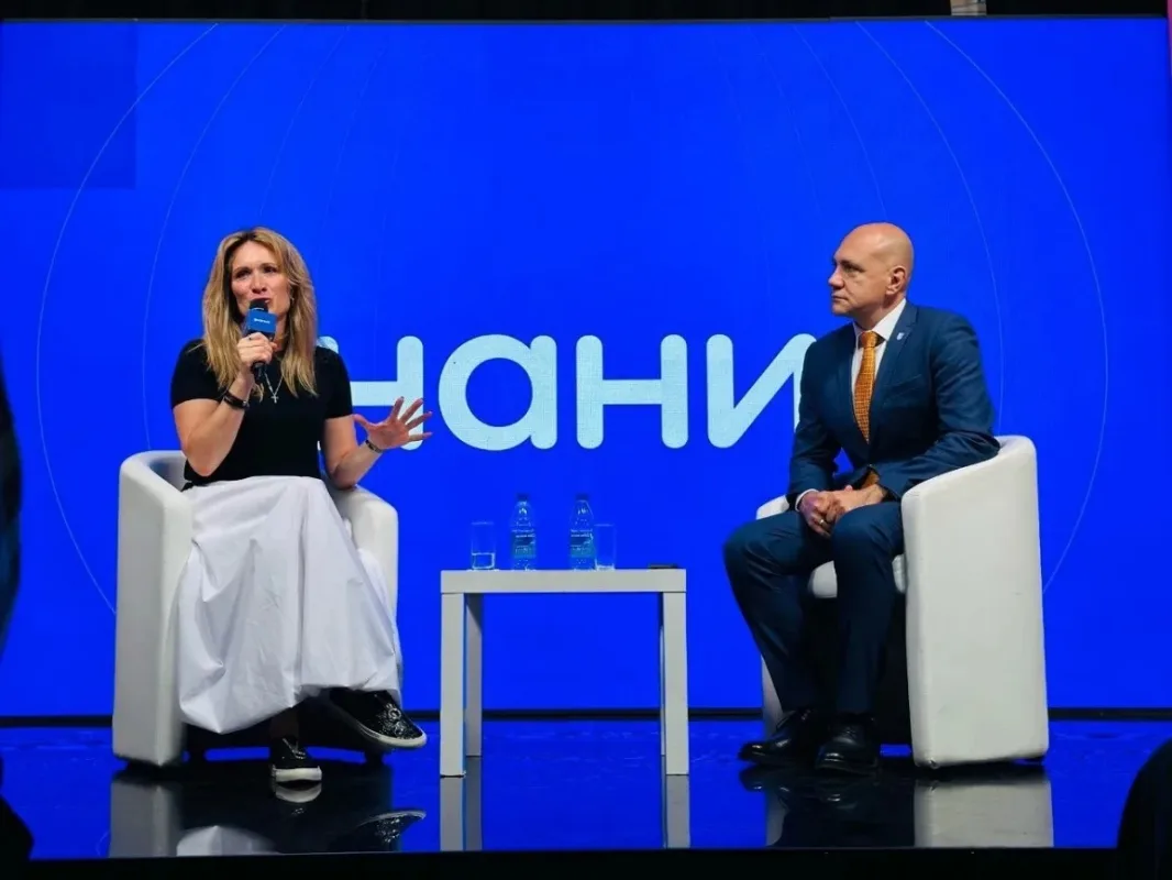 Про спорт и про жизнь: олимпийская чемпионка Мария Киселева выступила на Гражданском фо...