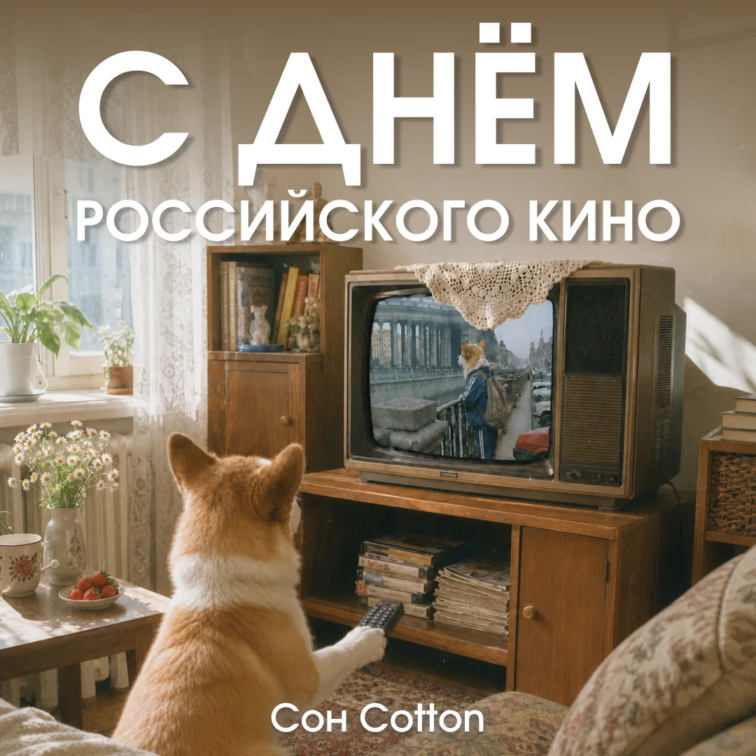 Сегодня отмечается День российского кино 🎬