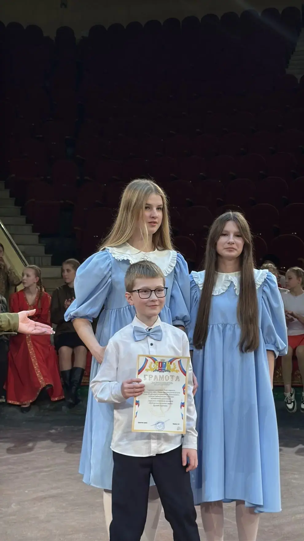 ⭐️🎶Образцовый хор «Лицеисты» делится впечатлениями: 🌟 «Победа под куполом цирка. Дружба народов» - н