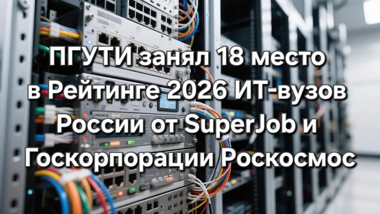 ПГУТИ — в ТОП-20 лучших российских вузов по уровню зарплат выпускников ИТ-направлений!

👏️ По итога