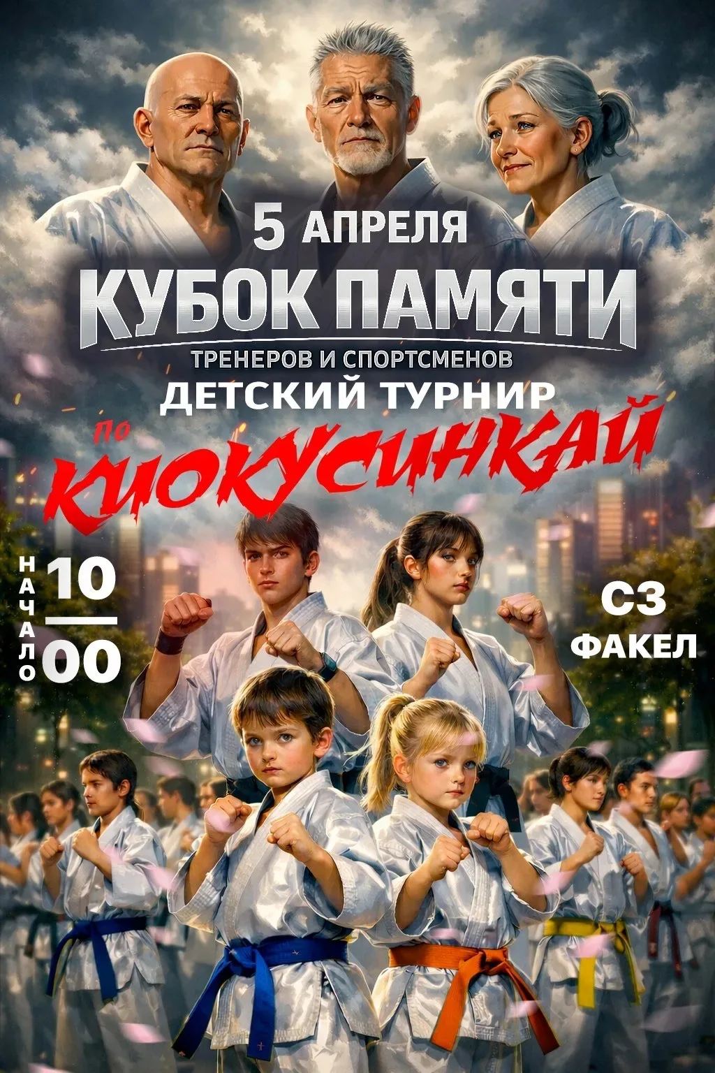 5 апреля в городе Нижнекамске прошел турнир "Кубок Памяти". В соревнованиях приняло 400 участников и