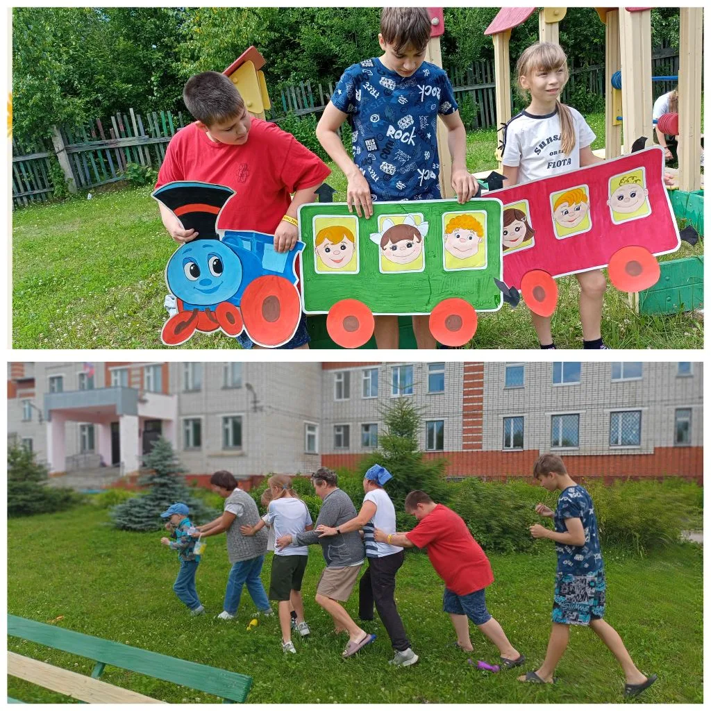 🚂Сегодня наши ребята отправились в увлекательное путешествие по станциям на "Весёлом п...