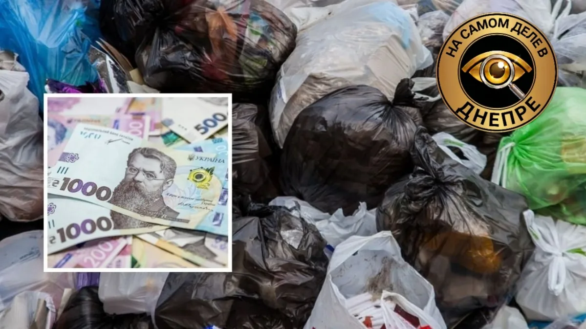 💰 В Днепропетровске задним числом вдвое подорожал вывоз мусора.