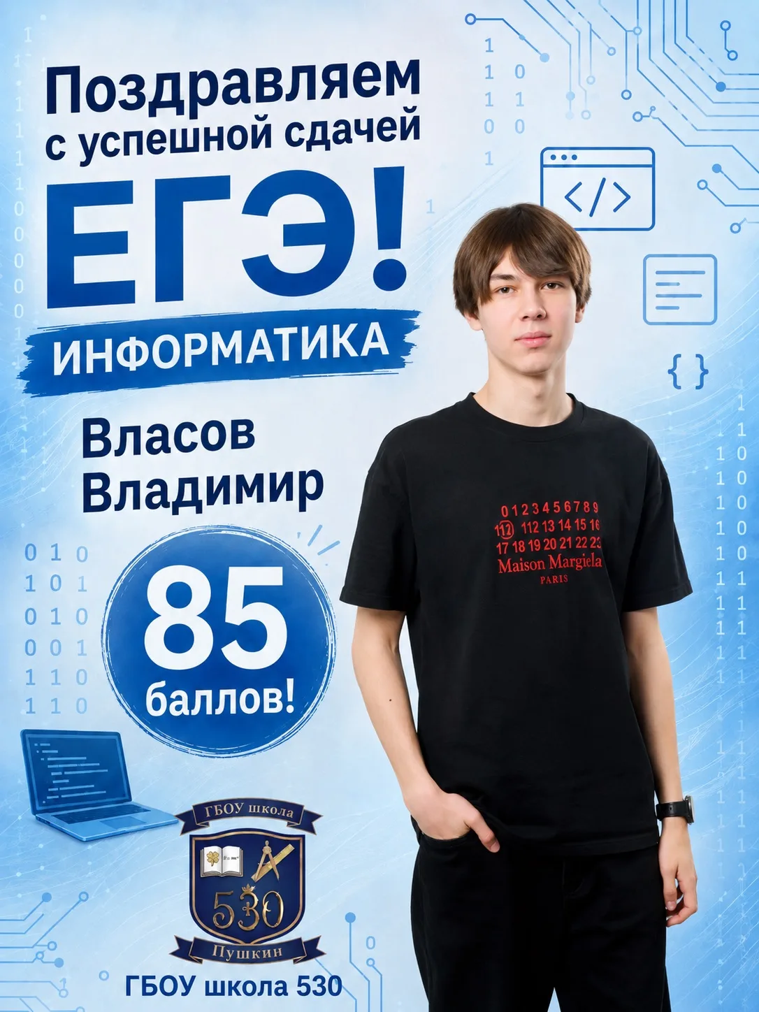 🎉 Поздравляем наших выпускников с успешной сдачей ЕГЭ!

Ваши результаты — это заслуженная награда з