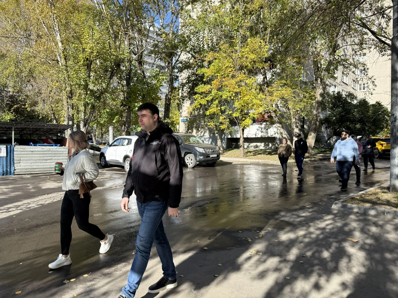 Обход территории района