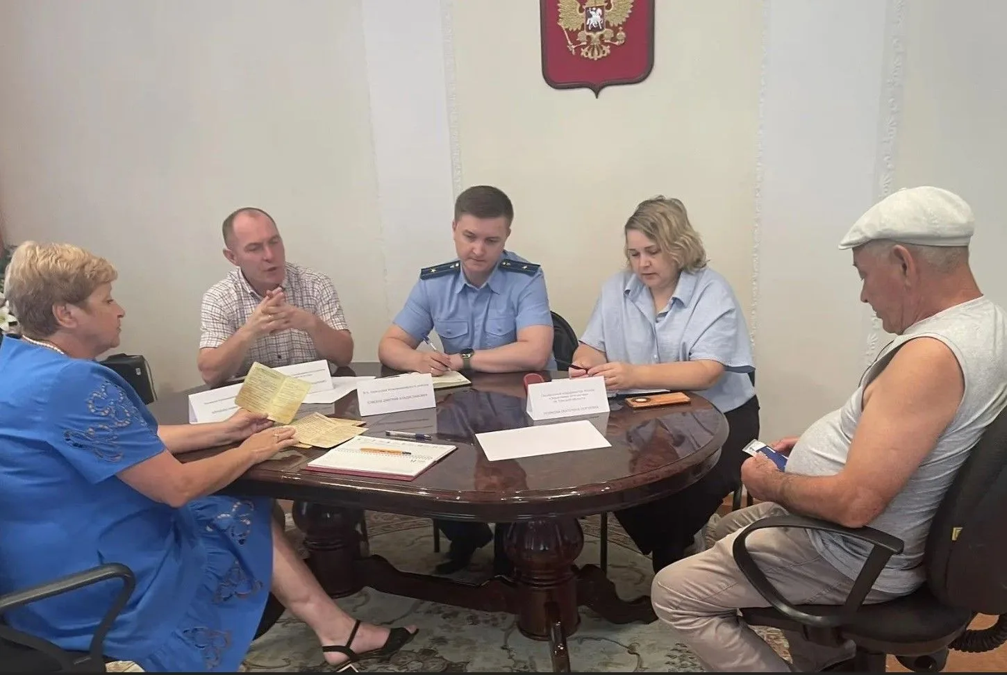 В Кожевниковском районе прошел совместный прием граждан по вопросам поддержки участнико...