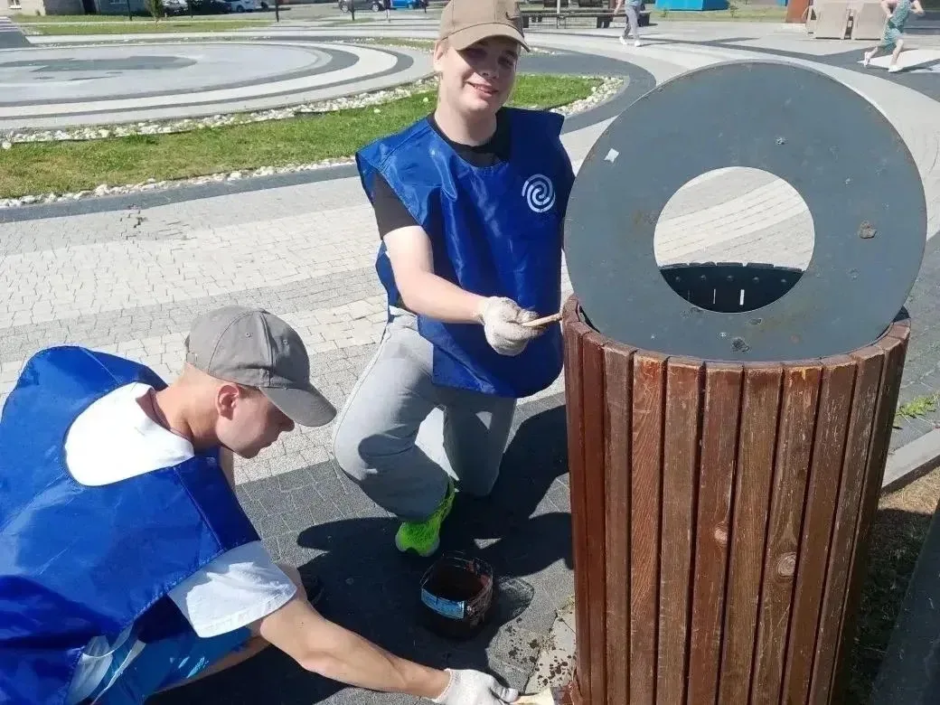 В рамках реализации программы летней занятости молодежи, 5 и 8 июня  участники Трудового отряда Глав