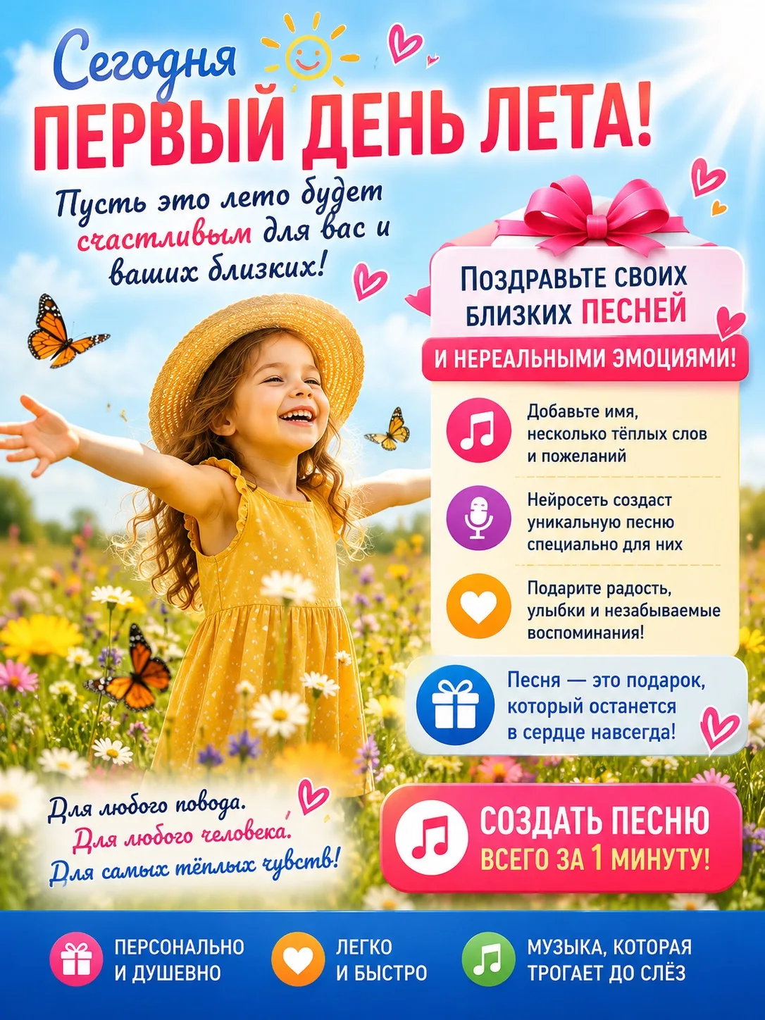 ☀️ Сегодня первый день лета!