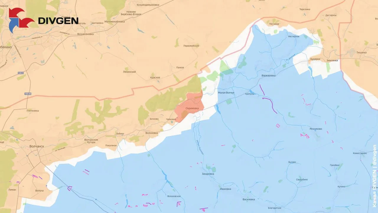 Изменения на карте за прошедшие сутки:
➡️освобождена Охримовка
➡️расширение зоны контроля у Нестерян