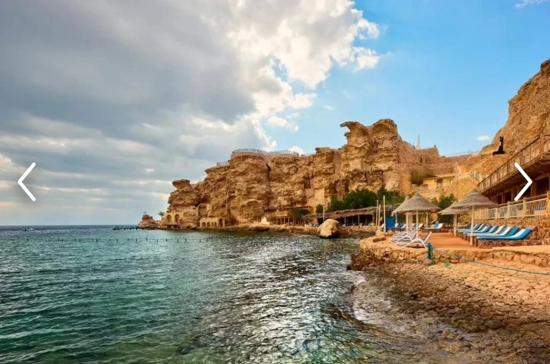 ✈️ Египет, Шарм-Эль-Шейх, из Тюмени  🏩 Dreams Beach 5⭐ 🏖️ 1 линия  Пляж высечен в скалах . красивый 