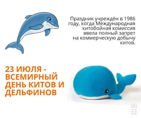 Сегодня, 23 июля- Всемирный день китов и дельфинов! 🐬🐳

Ребята рассмотрели картинки с морскими оби
