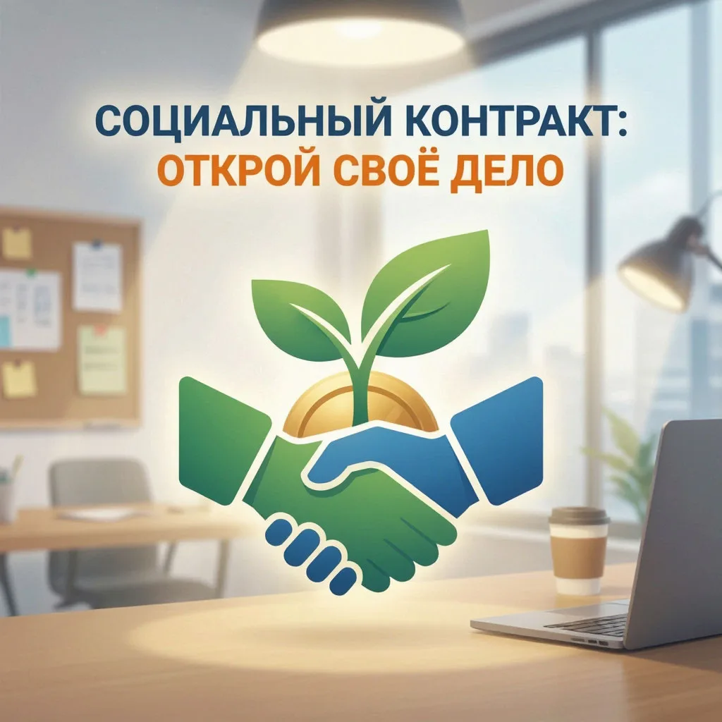 ❗️Социальный контракт для демобилизованных участников СВО: как открыть своё дело!