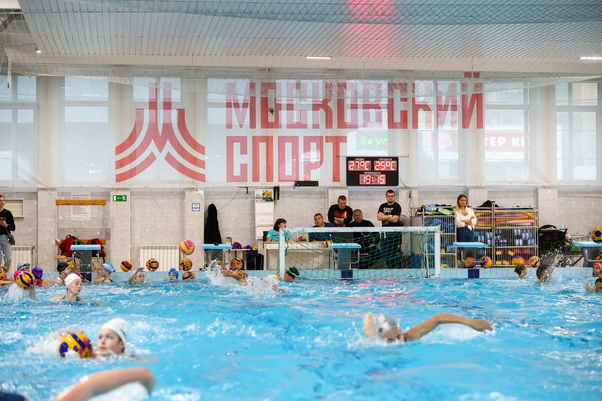 🏊 В СК «ЧЕРТАНОВО» ПРОШЁЛ ОТКРЫТЫЙ УРОК ПО ВОДНОМУ ПОЛО