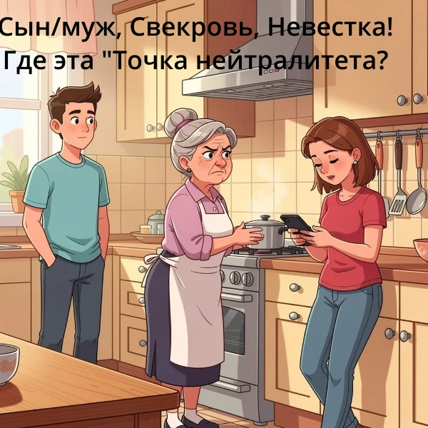 Недавно, я начала разговор о сложных отношениях  между невесткой и свекровью, сегодня п...