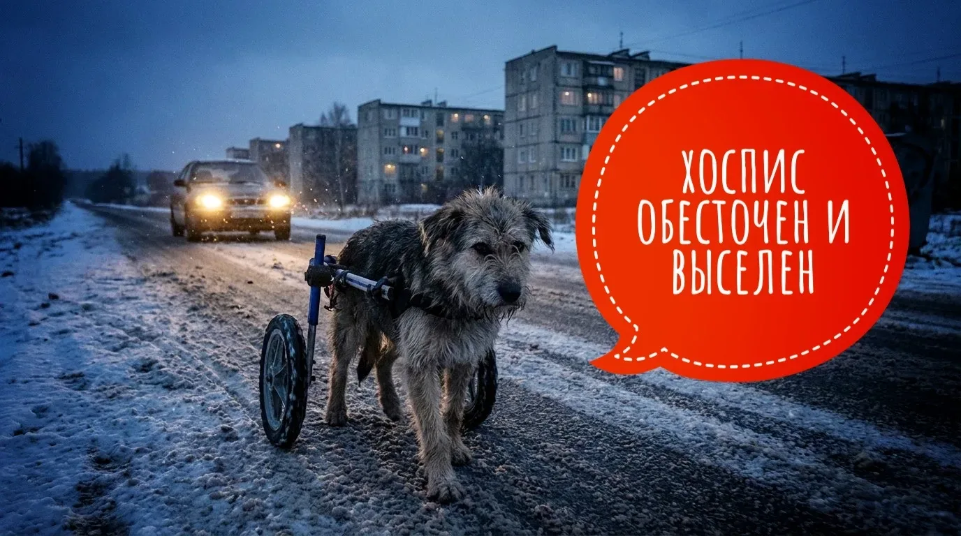 🆘‼ Хоспис обесточен, голоден и выселен! Инвалиды одной лапкой на улице, огромные долги за электричес