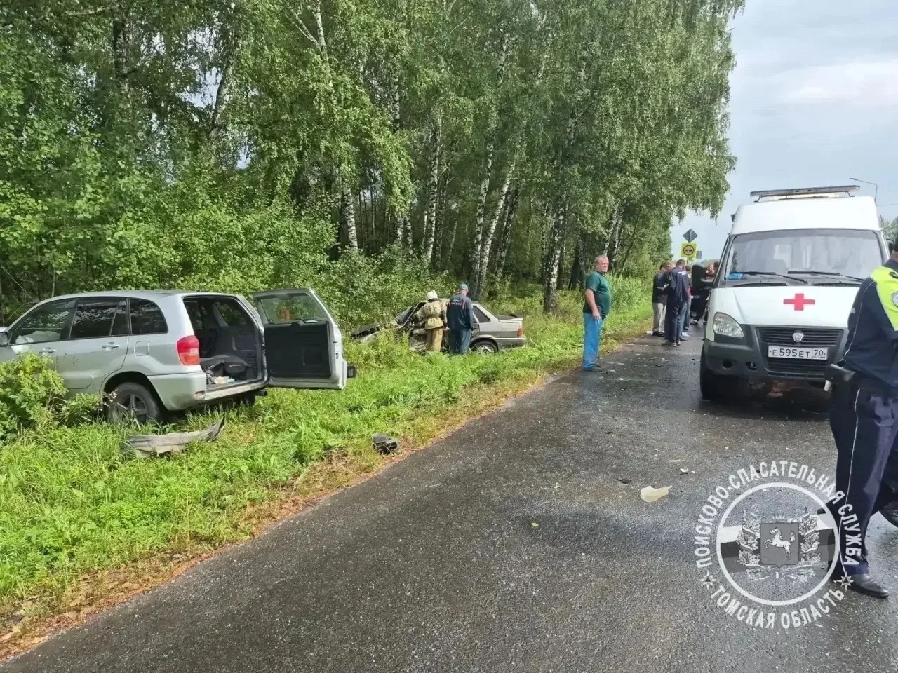 🆘 По пути на поиски утонувшего подростка спасатели помогли пострадавшему в ДТП