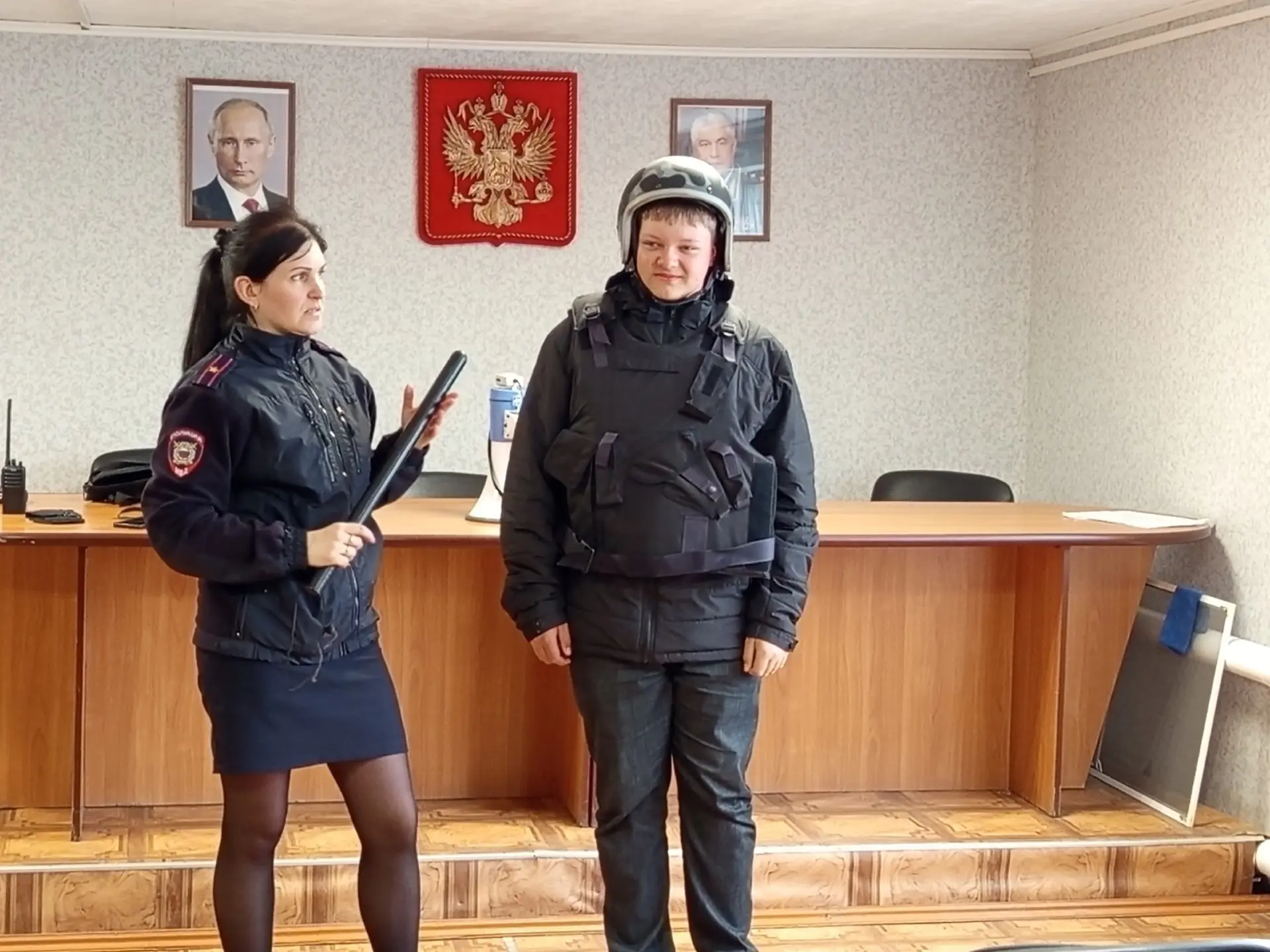 27 апреля, 7А класс побывал в Пестравском отделении полиции. Это было очень познаватель...