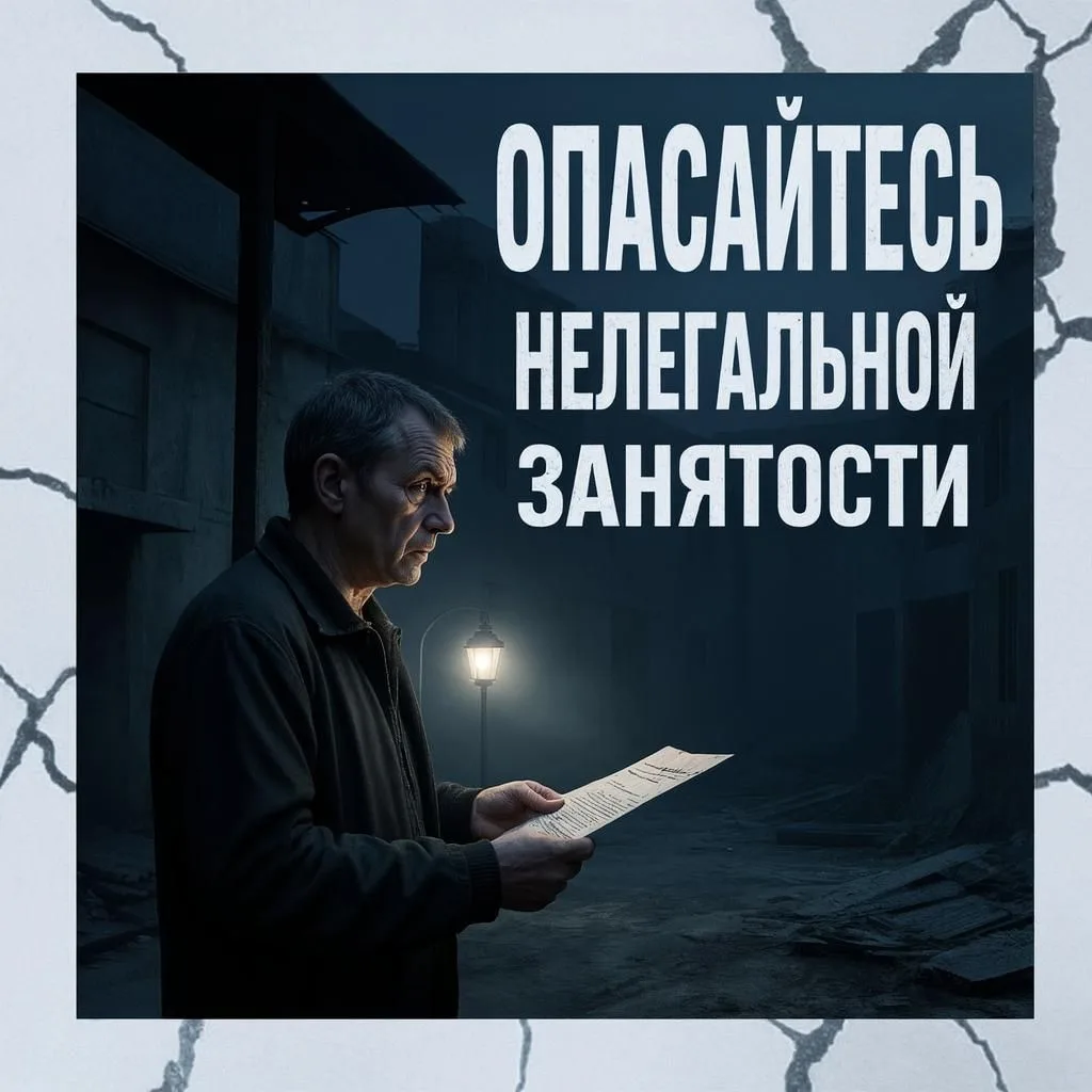❗️Признаки нелегальной занятости и как избежать её последствия