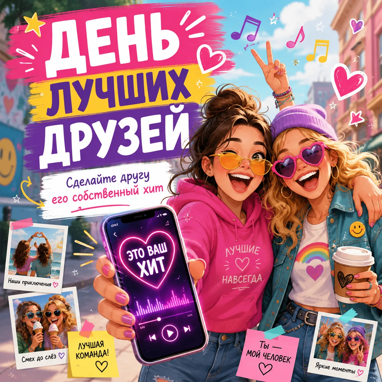 🫂 Говорят, сегодня День лучших друзей!