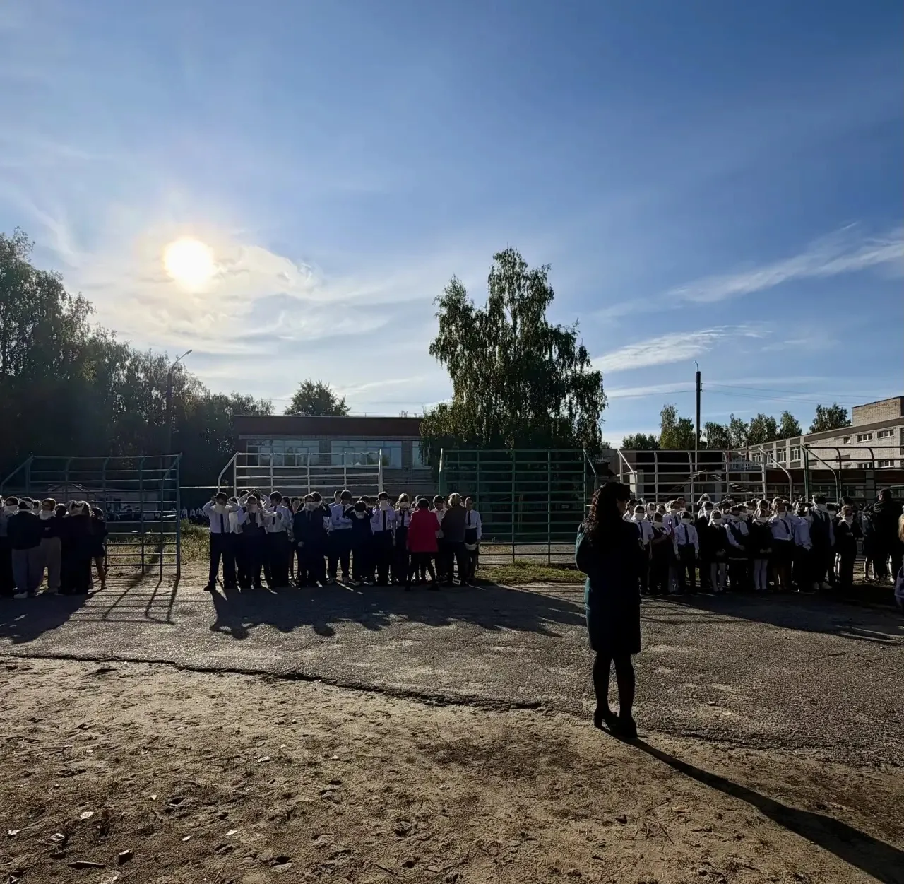 Проведение учебной пожарной тревоги в Лицее.