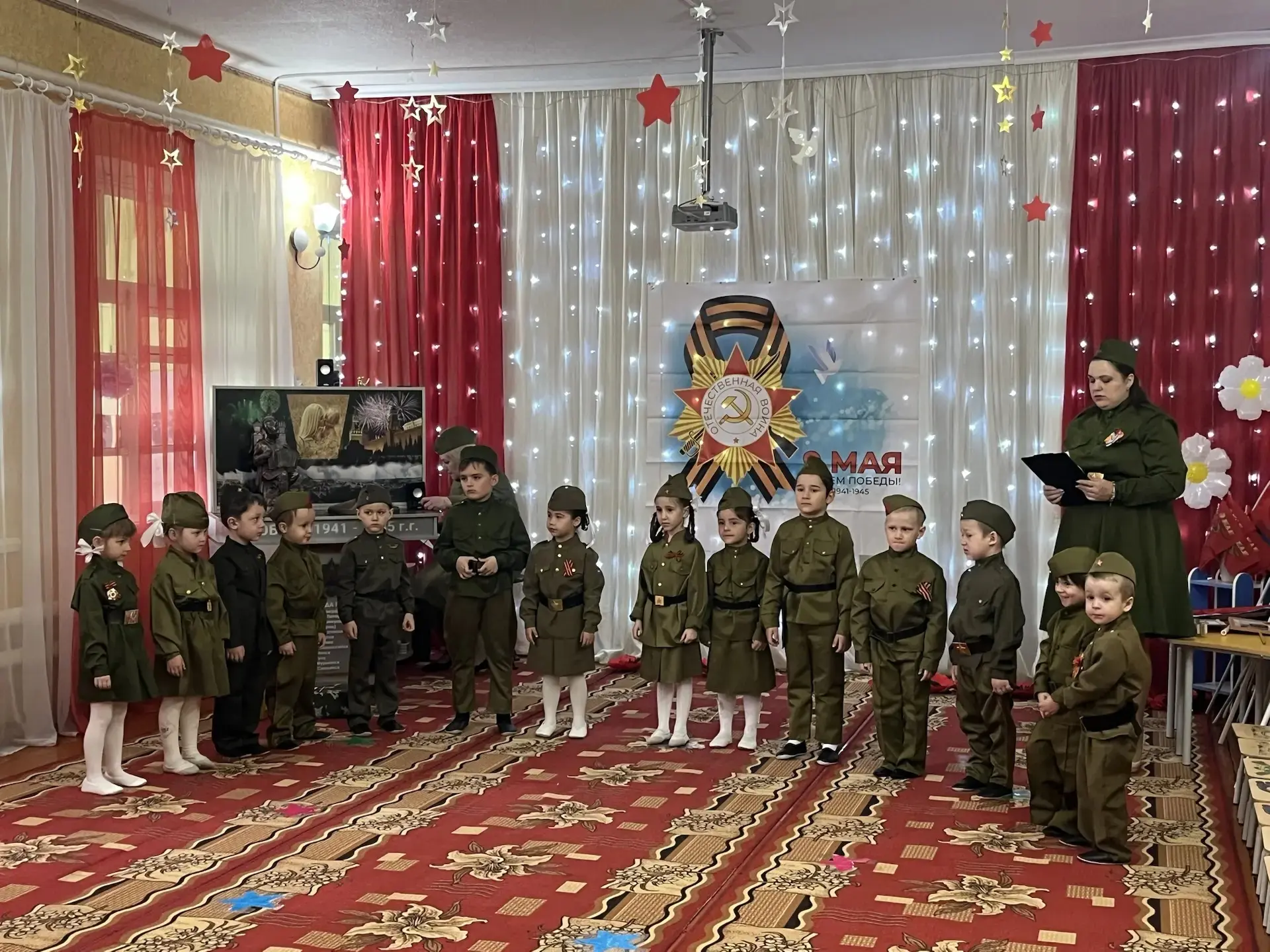 В преддверии  самого главного праздника нашей страны Дня Великой Победы в нашем детском...