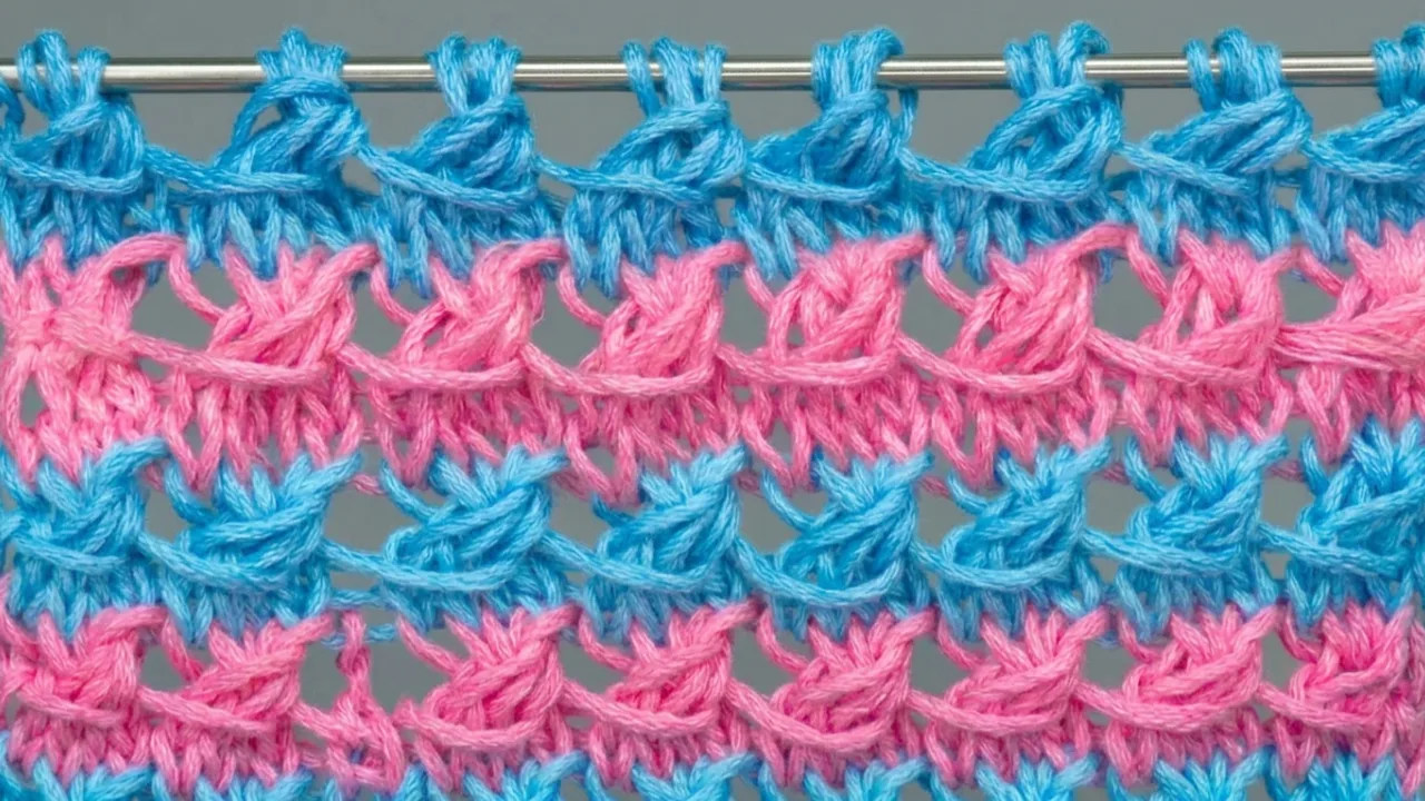 🧶 «ПЫШНЫЙ АЖУР» — нежность и объём в одном узоре  📌 Удивительный узор, который одновременно пышный и