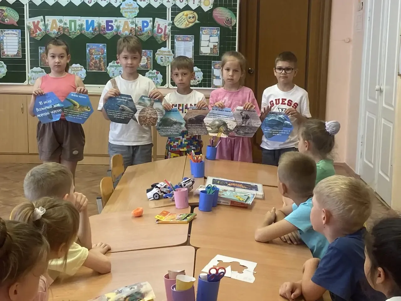 Сегодня, в этот замечательный День черепах, ребята 3 отряда отправились в удивительное ...