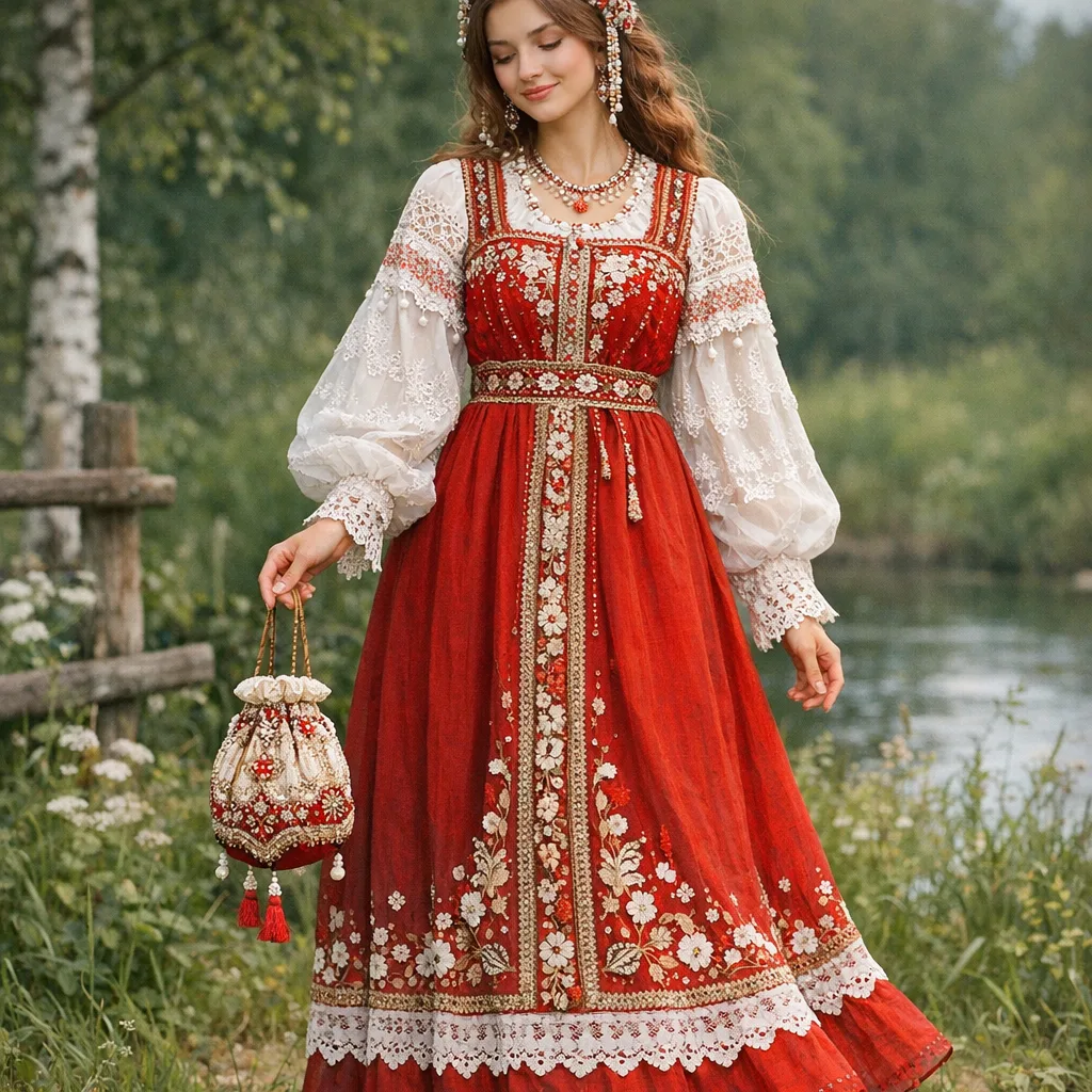 Солнечный праздник в каждом узоре: День русского сарафана!
