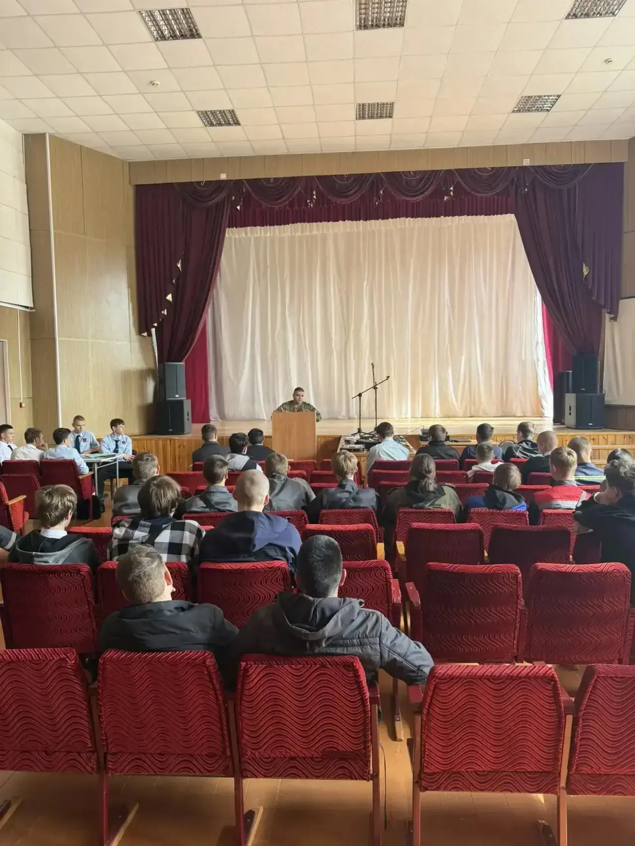 ❗️Сегодня в колледже состоялась встреча с представителем пункта отбора прохождения служ...