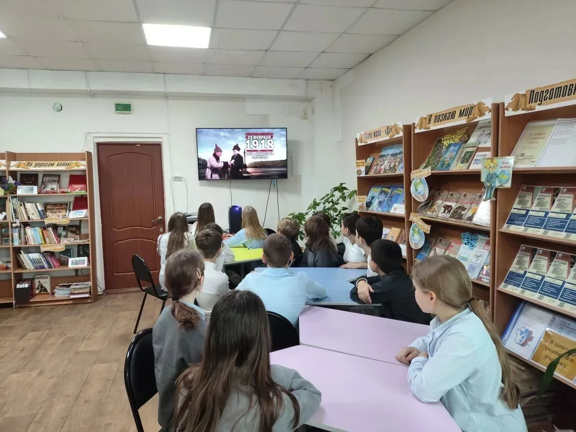 ⚡️ Киноурок мужества в Школе №18  В рамках празднования Дня защитника Отечества мы провели особенное
