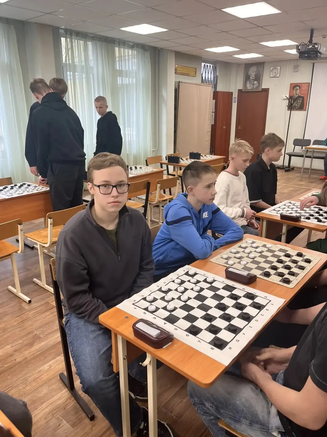 ♟️Соревнования по шашкам в рамках «Президентских спортивных игр»  25 марта в @clubcentrvzlet (ГБУ ДО