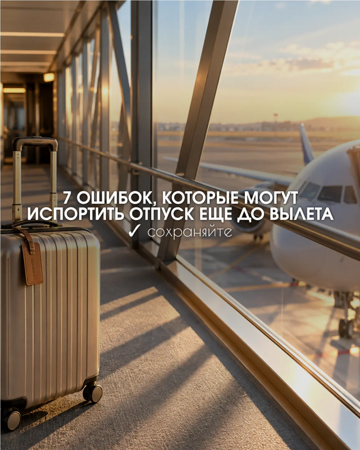 7 ловушек перед вылетом — и как не дать им испортить отпуск