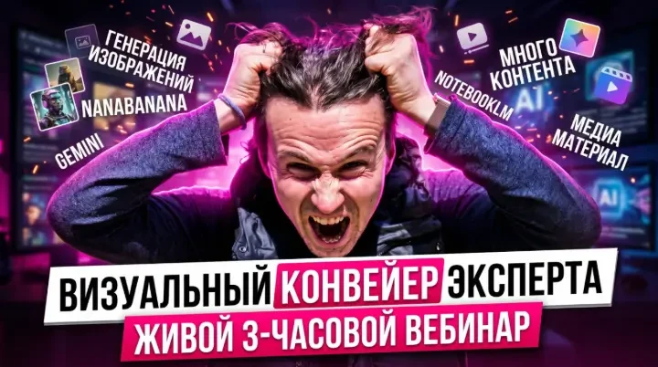 Всем привет!

В субботу, 16 мая, провожу живой вебинар по визуальной упаковке эксперта. Хочу приглас