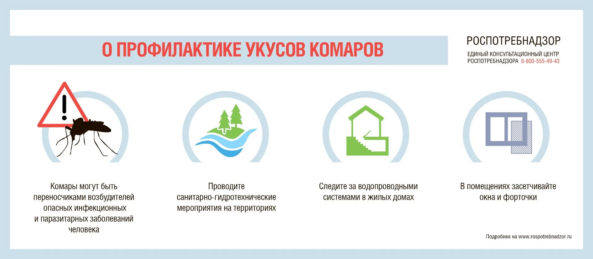 Болезни, передающиеся комарами.
Вместе с долгожданным теплом появляются комары. Росту численности эт