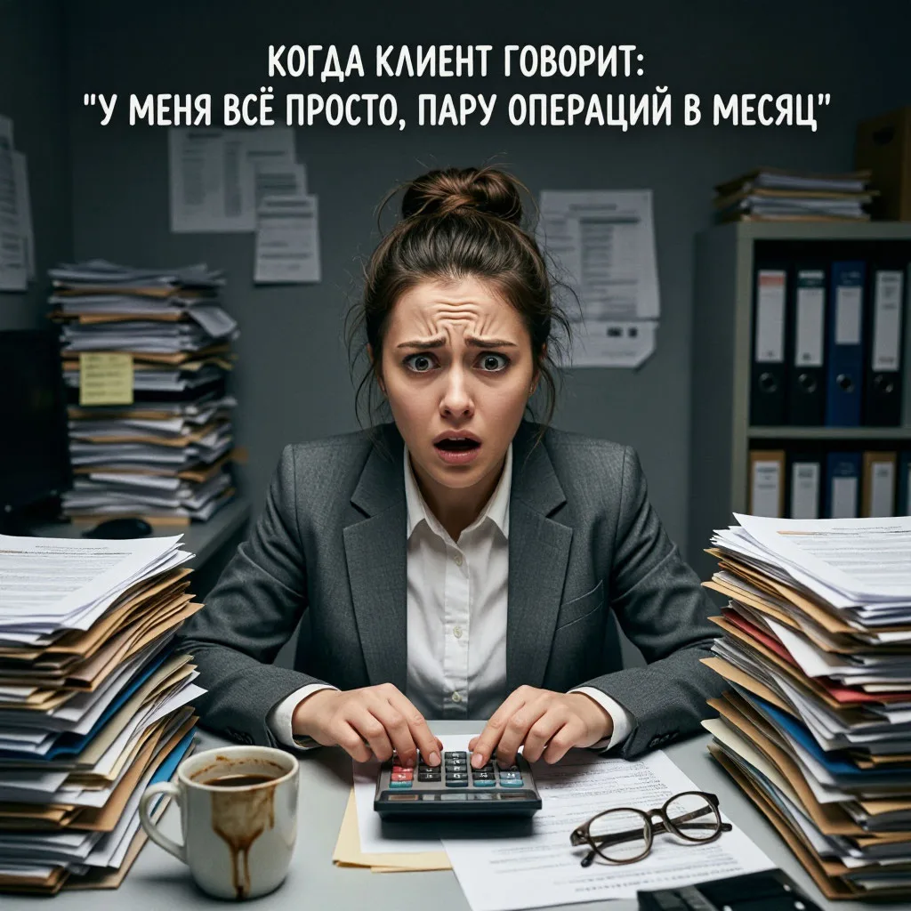 Клиент: у меня всё просто